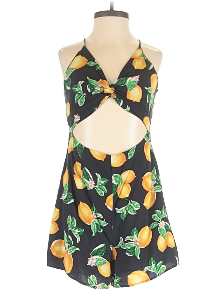 Pre-owned Kimchi Blue Romper In Yellow