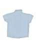 Assorted Brands Blue Short Sleeve Button-Down Shirt Size 120 cm / US 6X - photo 2