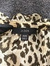 J.Crew 100% Polyester Animal Print Ivory Sleeveless Blouse Size XXS - photo 7