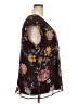 DR2 100% Polyester Burgundy Sleeveless Blouse Size 2X - photo 4