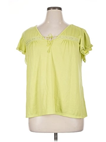 Alison Andrews Short Sleeve Blouse (view 1)