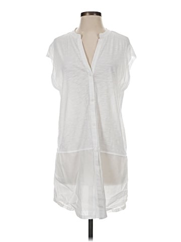 DKNY Sleeveless Button-Down Shirt (view 1)
