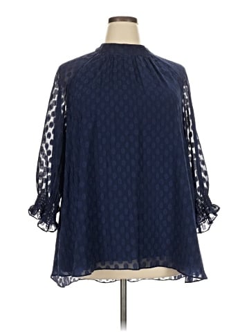 DR2 3/4 Sleeve Blouse (view 1)
