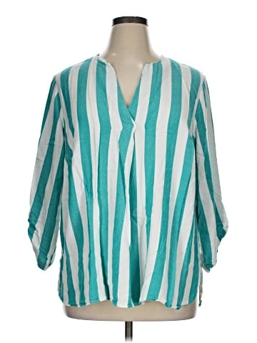 Ruby Rd. 3/4 Sleeve Blouse (view 1)