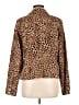 Charter Club Animal Print Brown Jacket Size L - photo 2
