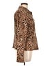 Charter Club Animal Print Brown Jacket Size L - photo 4