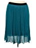 Sejour 100% Polyester Solid Teal Casual Skirt Size 18 - photo 2