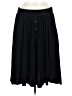 PREMISE Solid Black Casual Skirt Size M - photo 1