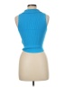 Caroline Constas Blue Sweater Vest Size M - photo 2