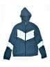 Tek Gear 100% Nylon Color Block Blue Track Jacket Size 14 - photo 1