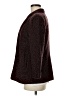 LC Lauren Conrad 100% Polyester Tweed Burgundy Coat Size M - photo 5