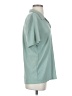 Shein Teal Short Sleeve Blouse Size S - photo 4