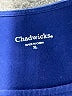 Chadwicks Solid Blue Casual Dress Size XL - photo 7