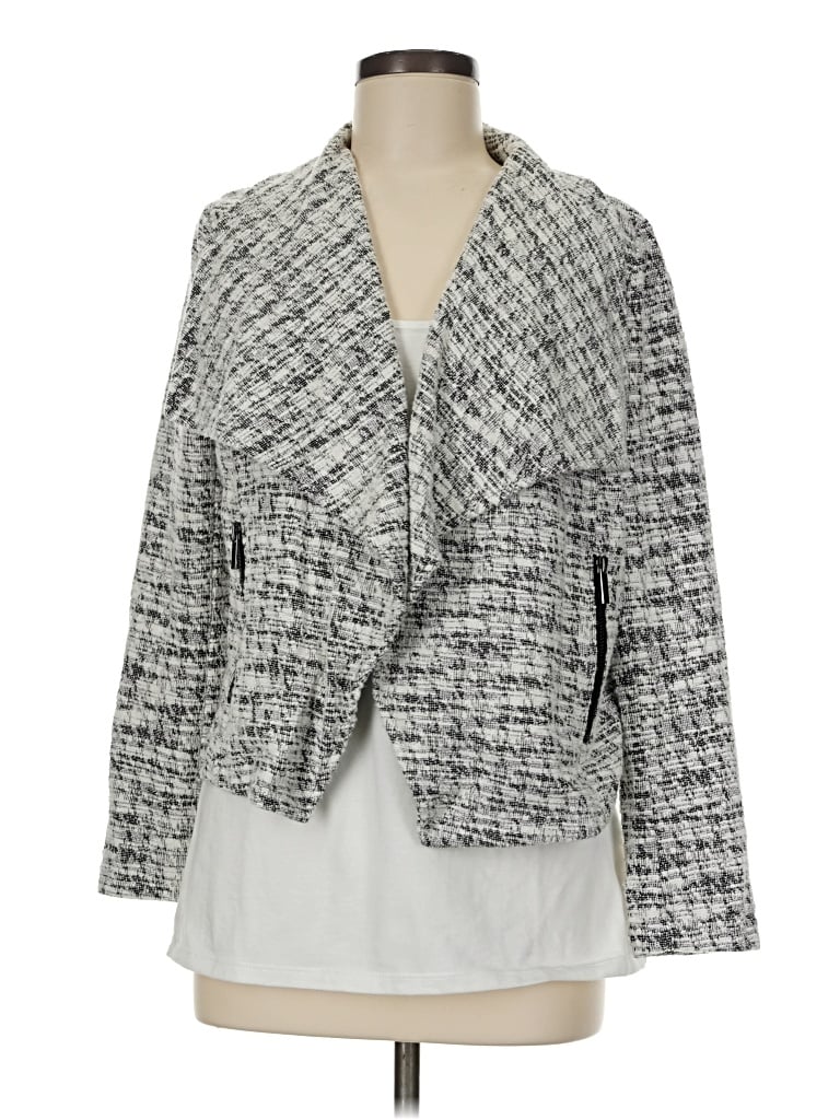 Pre-owned Unbranded Cardigan Sweater In Gray