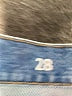 J.Crew 100% Cotton Blue Denim Shorts Size 28 waist - photo 4