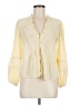 Zara Yellow 3/4 Sleeve Blouse Size XS - photo 1
