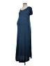 Smallshow Blue Casual Dress Size Sm Maternity - photo 1
