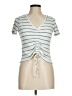 Sunday Stevens Ivory Short Sleeve Top Size M - photo 1