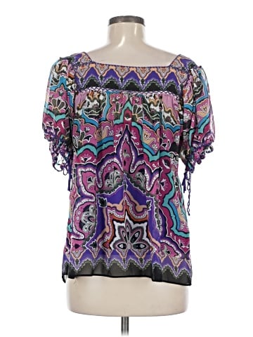 ECI Short Sleeve Blouse (view 2)