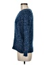 St. John's Bay Tweed Blue Pullover Sweater Size M - photo 5
