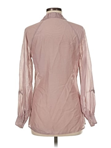 Yigal Azrouël New York 3/4 Sleeve Silk Top (view 2)