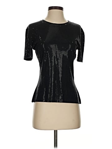 St. John Caviar Short Sleeve Top (view 1)