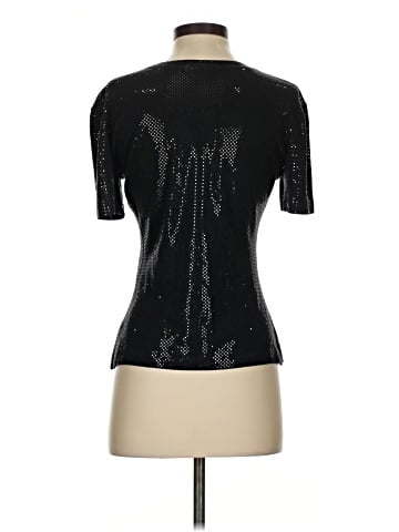 St. John Caviar Short Sleeve Top (view 2)