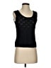 St. John Black Sleeveless Top Size P (petite) - photo 1