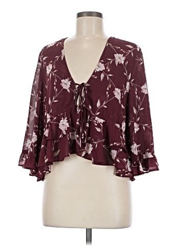 WAYF 3/4 Sleeve Blouse (view 1)