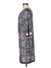 Sandra Darren Paisley Gray Casual Dress Size M - photo 5