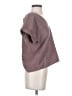 Madewell 100% Recycled Polyester Brown Short Sleeve Top Size XS - photo 4