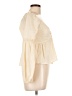 Francesca's Ivory Long Sleeve Blouse Size L - photo 4