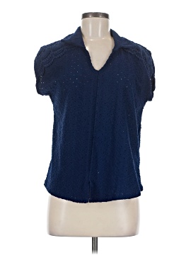 Vintage Rose Short Sleeve Blouse