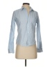 Frank & Eileen Blue Long Sleeve Button-Down Shirt Size XS - photo 1