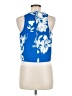 Lucy Paris 100% Polyester Blue Sleeveless Blouse Size XS - photo 2