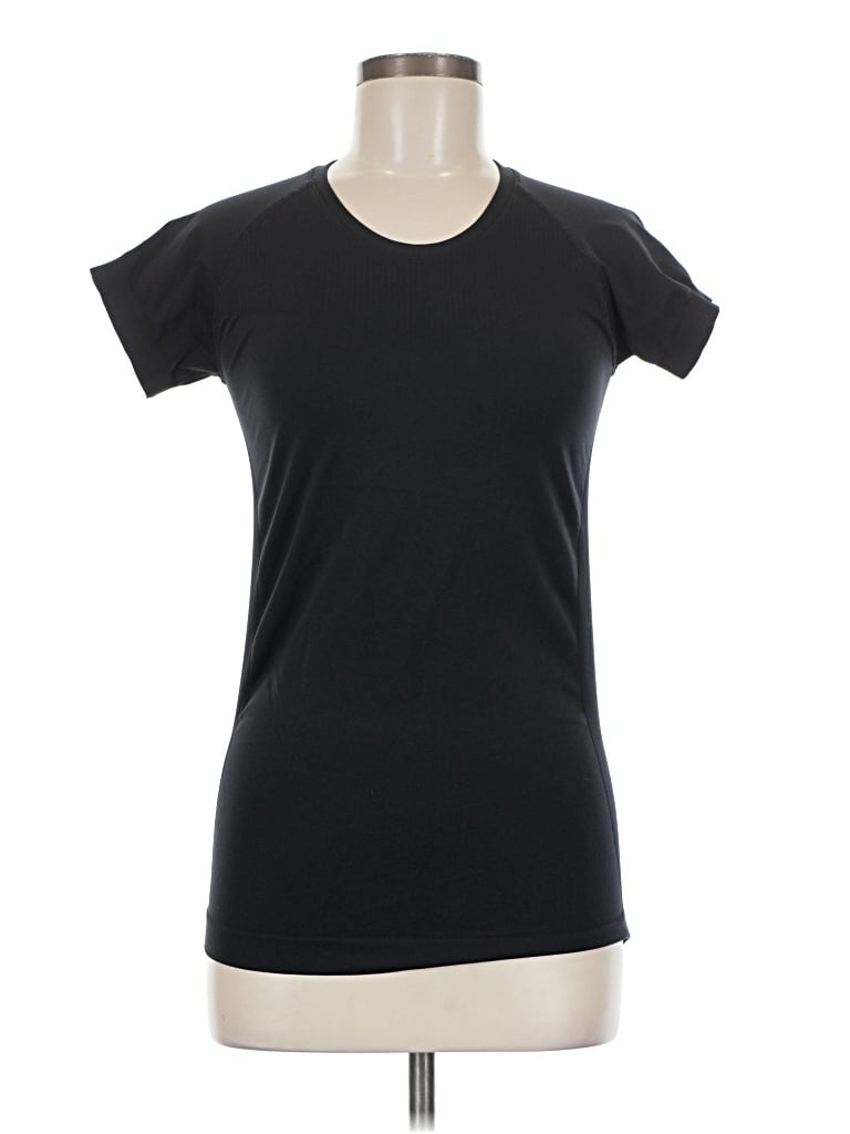 Pre-owned Z By Zella Active T-shirt In Black