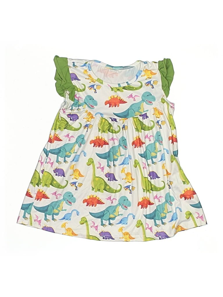 Pre-owned Unbranded Kids' Dress In Green