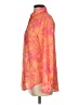 Princess Polly 100% Polyester Paisley Orange Long Sleeve Blouse Size 4 - photo 5
