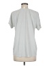 Athleta 100% Polyester Silver Active T-Shirt Size M - photo 2