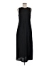 Scoop Solid Black Casual Dress Size M - photo 1
