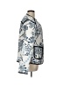 Shein 100% Polyester Print Blue Jacket Size L (estimated) - photo 4