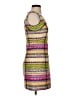 Milly Graphic Green Cocktail Dress Size 0 - photo 4