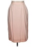 Carlisle 100% Silk Solid Tan Silk Skirt Size 14 - photo 1