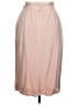 Carlisle 100% Silk Solid Tan Silk Skirt Size 14 - photo 2