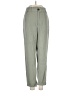 Zara Solid Green Casual Pants Size S - photo 1