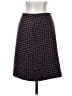 Prada Houndstooth Burgundy Blue Wool Skirt Size EU (IT) 38 / US 2 - photo 2