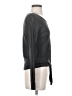 Madewell Gray Modern Tie-Front Sweater Size XS - photo 4