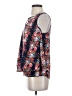 Blue Rain 100% Rayon Blue Sleeveless Blouse Size XS - photo 5
