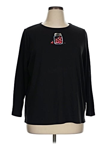 Quacker Factory 3/4 Sleeve T-Shirt (view 1)