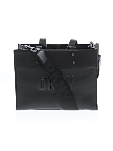 DKNY Leather Satchel (view 1)